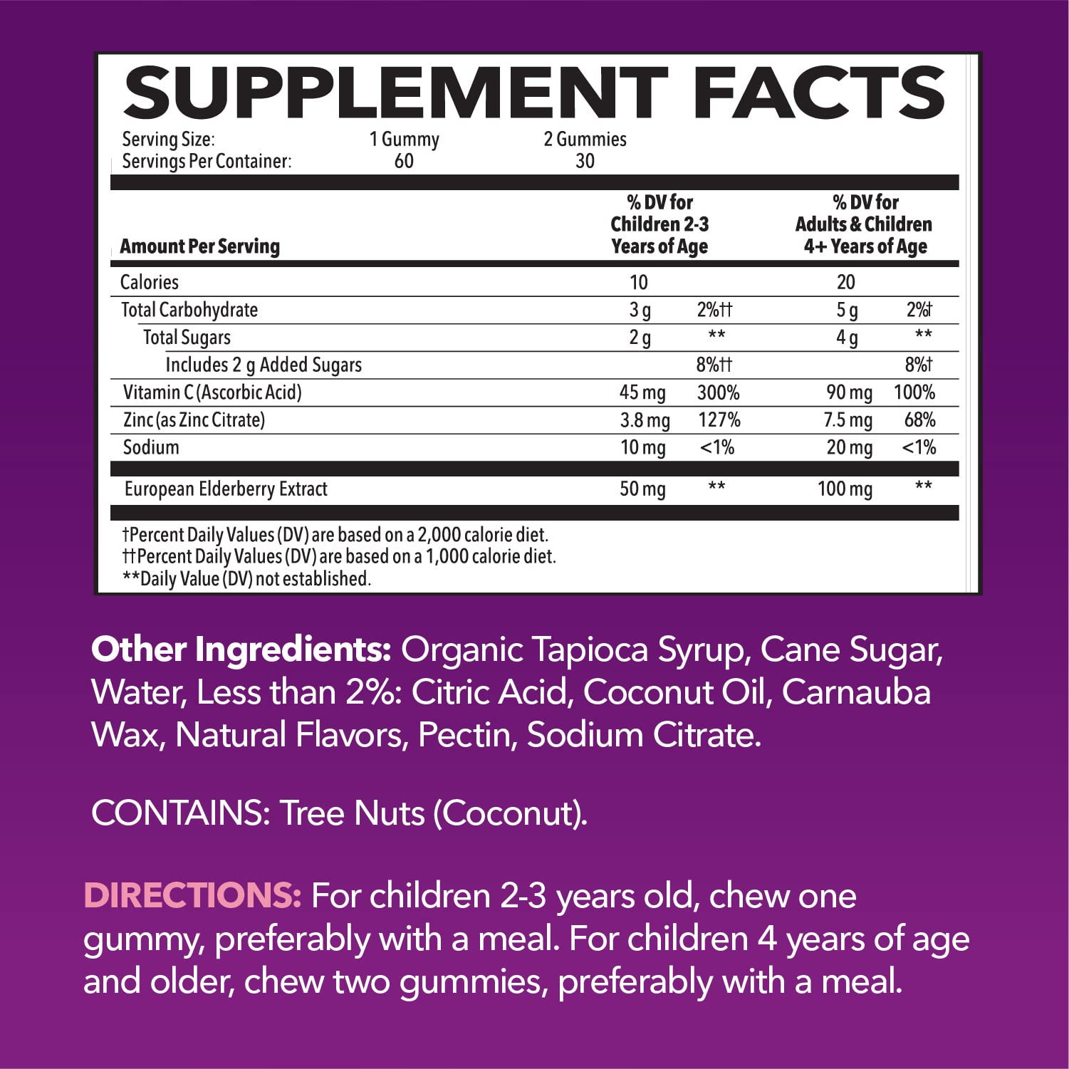 HAVASU NUTRITION detalle de etiqueta con ingredientes y dosis claras