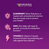 HAVASU NUTRITION gomita en mano mostrando tamaño apto para niños