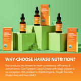 HAVASU NUTRITION botella en una cocina moderna, uso diario sencillo