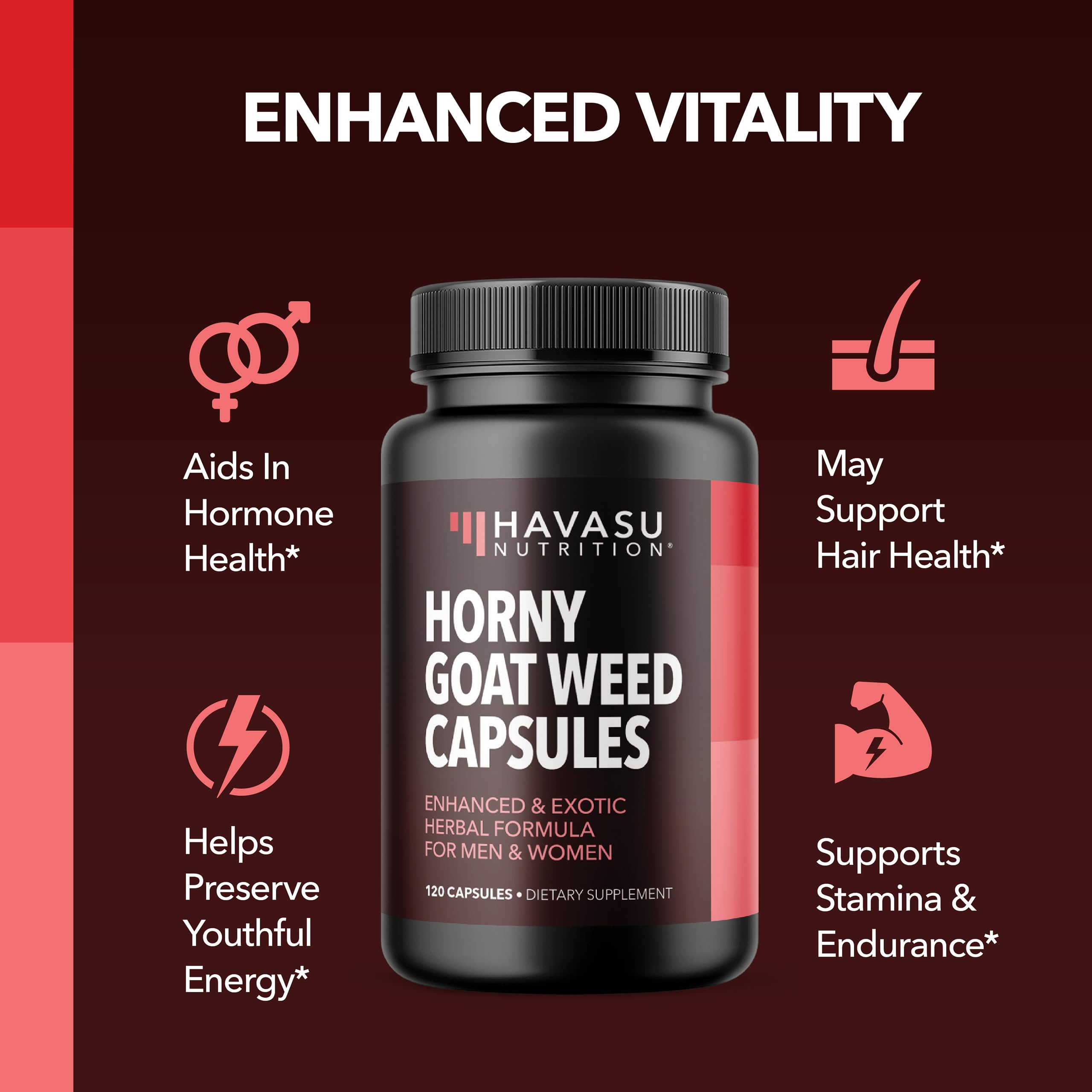 HAVASU NUTRITION botella tamaño viaje, práctico para llevar y usar fuera de casa
