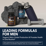 HAVASU NUTRITION botellas junto a pesas indicando uso en ejercicio