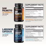 HAVASU NUTRITION saw palmetto etiqueta cercana destacando ingredientes