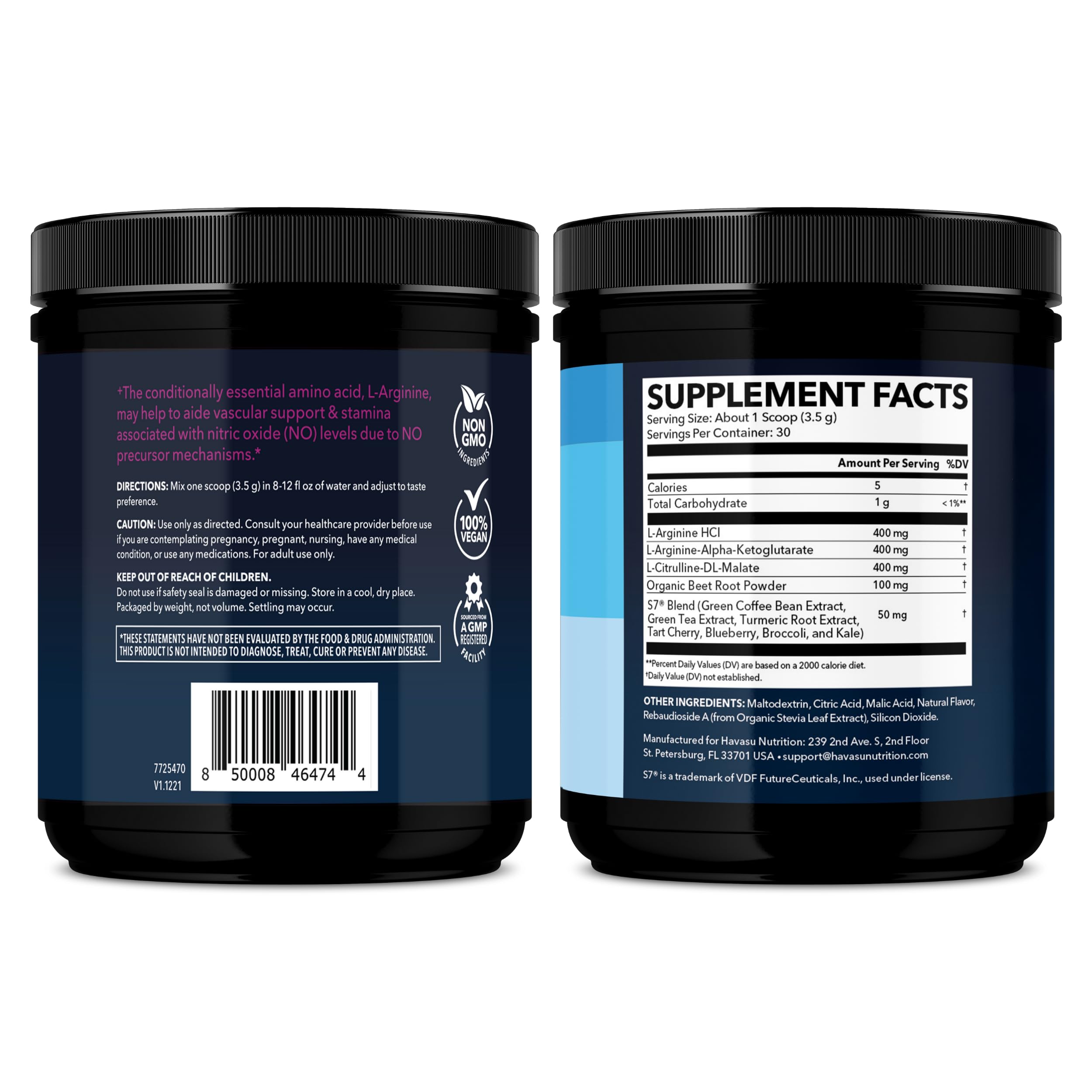 HAVASU NUTRITION producto en entorno de gimnasio para uso en rutina deportiva