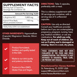 HAVASU NUTRITION detalle de etiqueta con ingredientes clave y claridad informativa