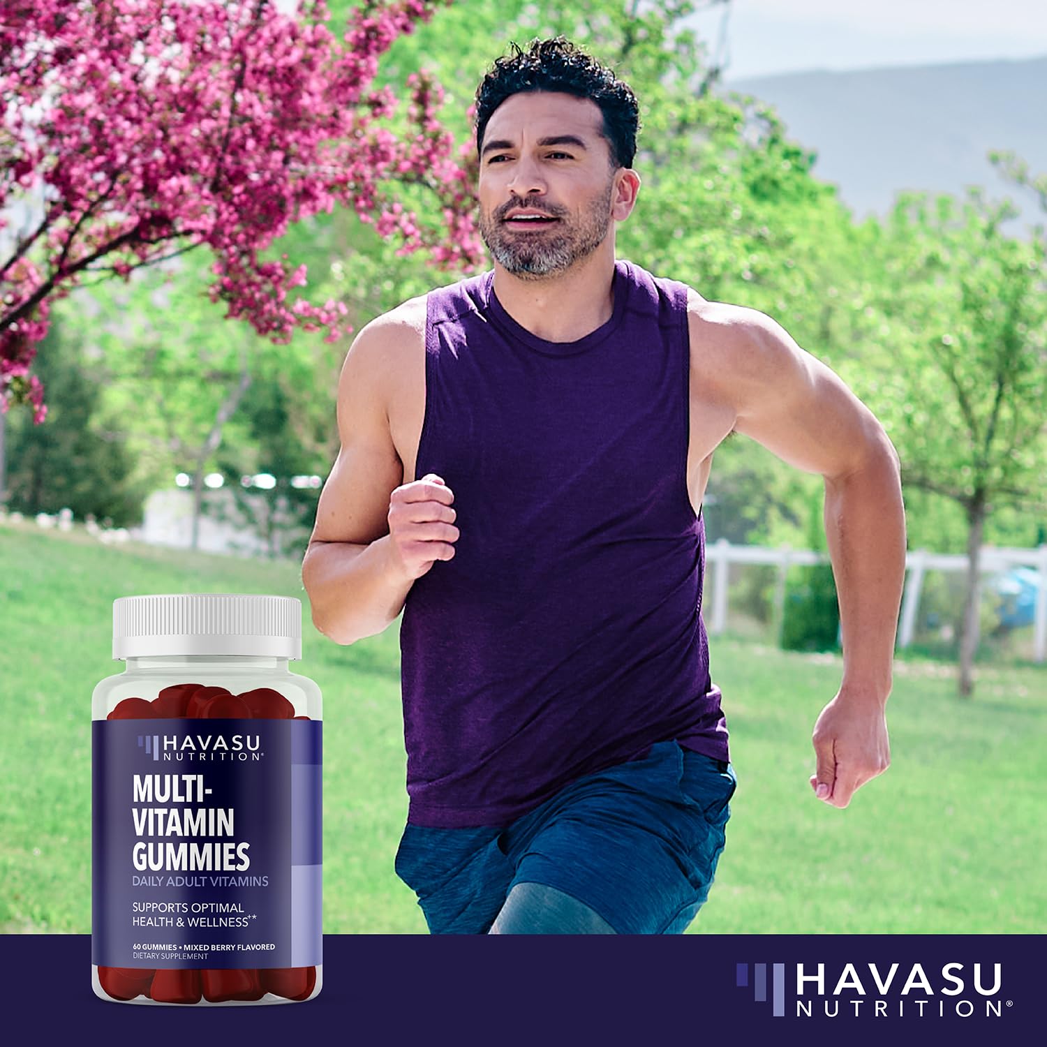 HAVASU NUTRITION detalle etiqueta nutricional mostrando vitaminas y minerales