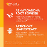HAVASU NUTRITION etiqueta nutricional mostrando ingredientes y pureza
