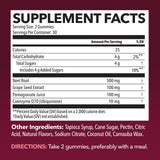 HAVASU NUTRITION etiqueta nutricional mostrando dosis y 500 mg remolacha