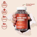 HAVASU NUTRITION frasco abierto mostrando gomitas listas para tomar