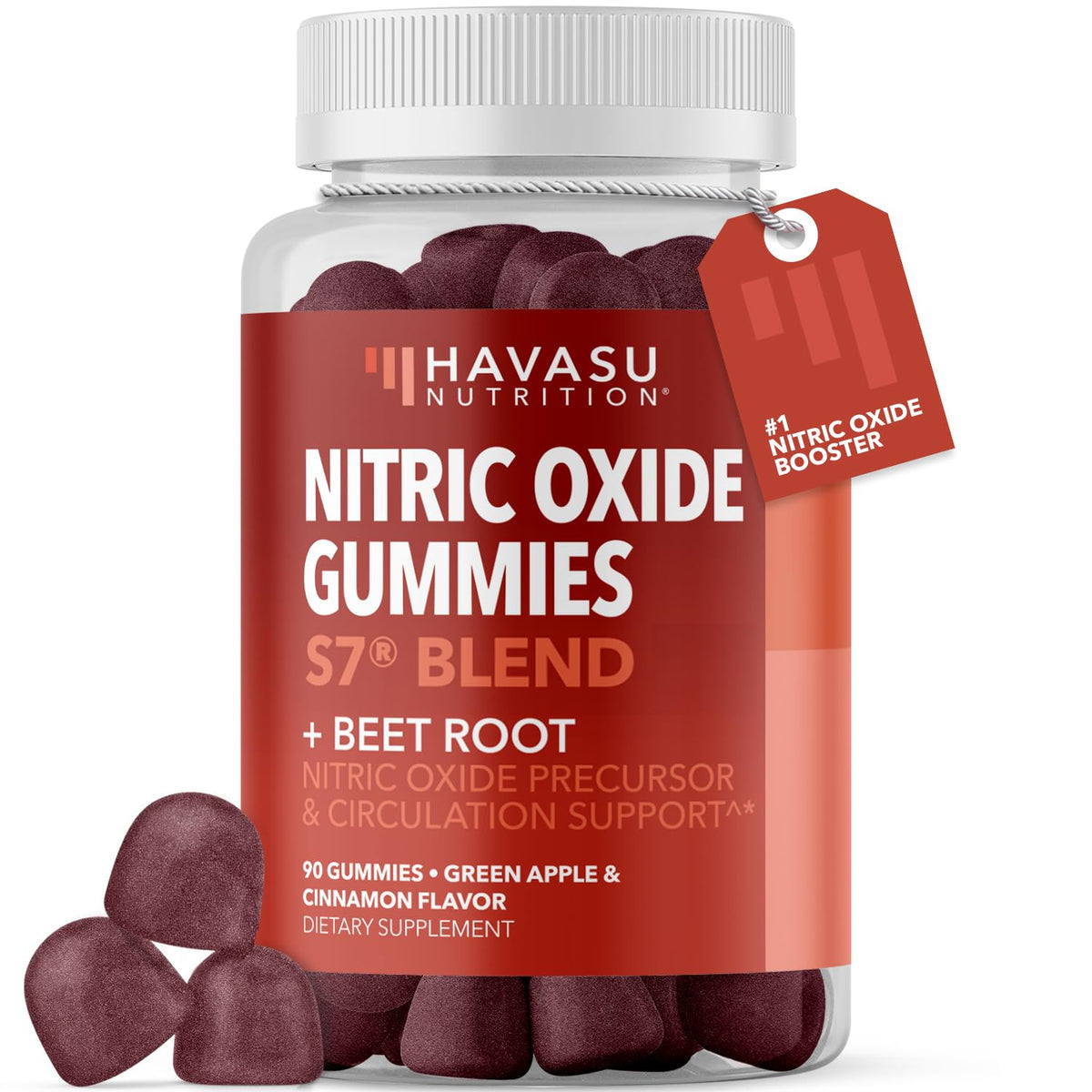 HAVASU NUTRITION frasco frontal muestra diseño y conveniencia