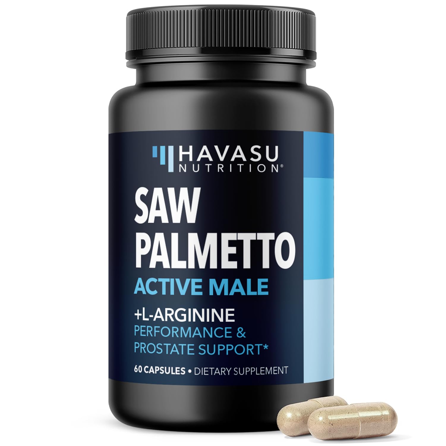 HAVASU NUTRITION envase frontal claro mostrando beneficios y tamaño