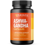 HAVASU NUTRITION botella frontal mostrando nombre y 45 servicios