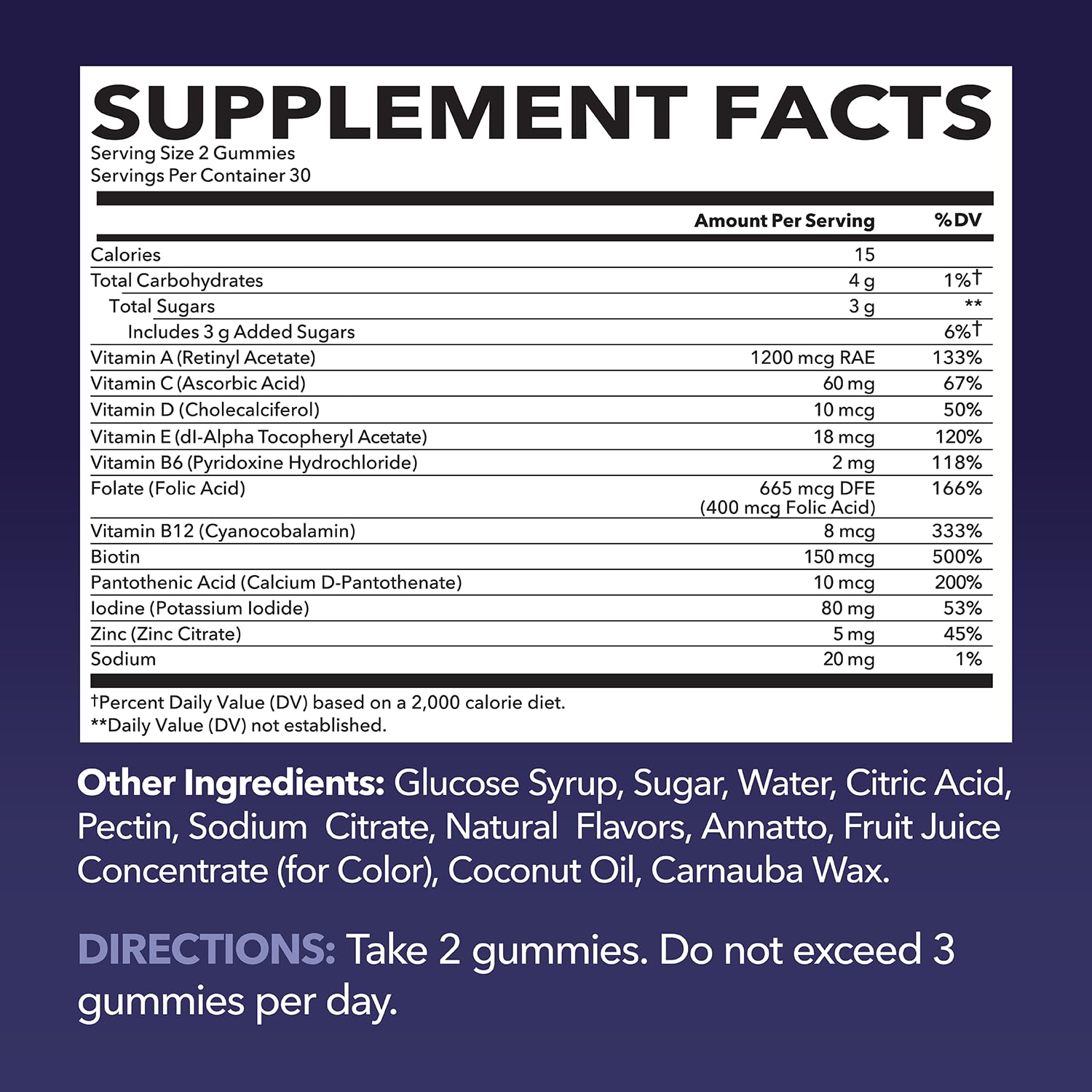 HAVASU NUTRITION textura de gominola sabor mixed berry para fácil masticación