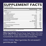 HAVASU NUTRITION textura de gominola sabor mixed berry para fácil masticación