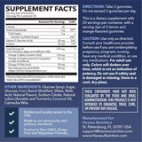 HAVASU NUTRITION textura de gominolas masticables mostrando consistencia apetecible