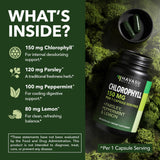 HAVASU NUTRITION perejil menta limón que sugieren frescura interna