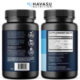 HAVASU NUTRITION envase sobre mesa enfatizando suministro de 30 días