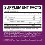 HAVASU NUTRITION primer plano de textura gomosa para apreciar grosor y sabor frambuesa