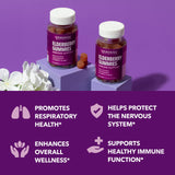 HAVASU NUTRITION textura de gomita demostrando suavidad y sabor apetecible