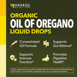 HAVASU NUTRITION gota de aceite mostrando la textura concentrada y pureza