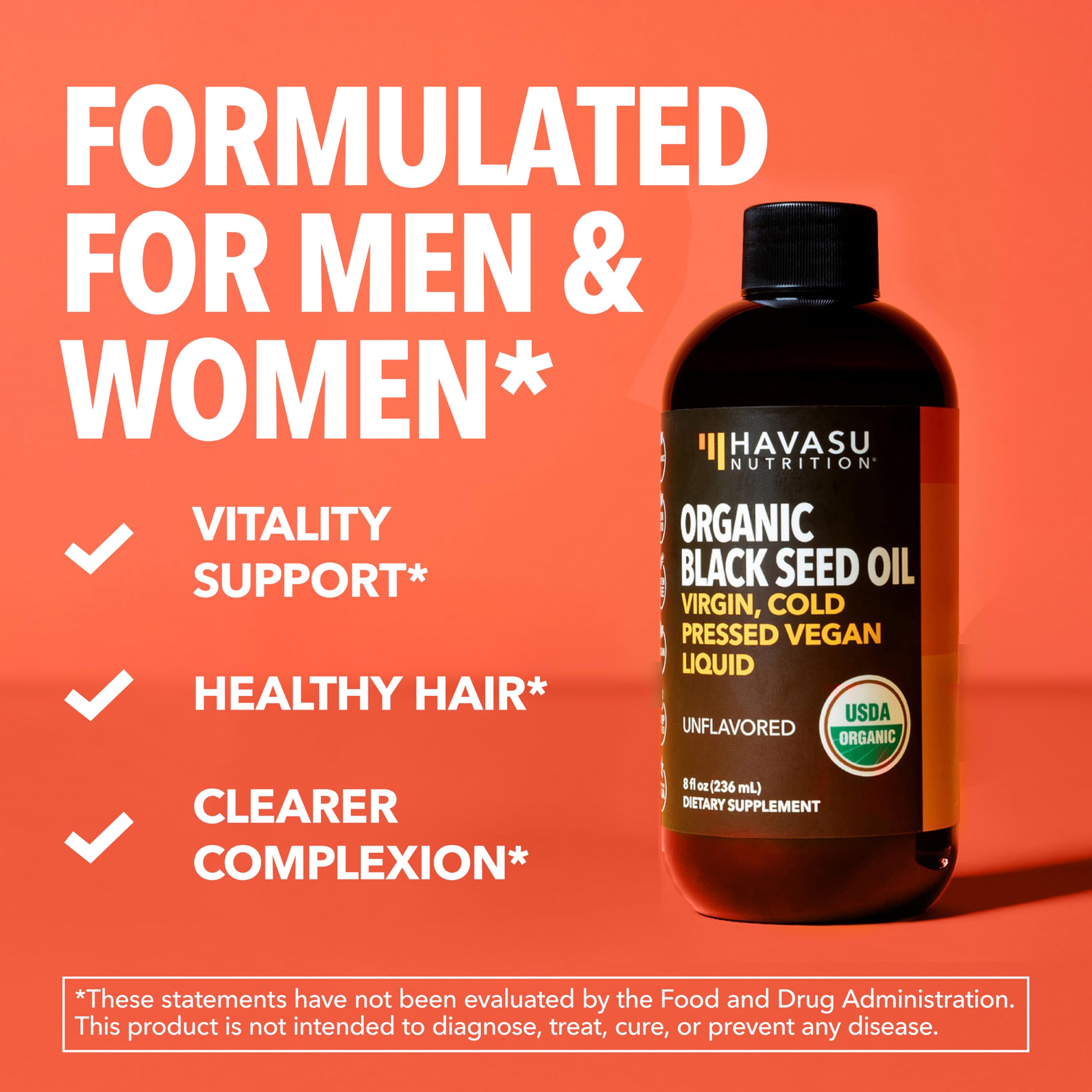 HAVASU NUTRITION aceite vertido en batido para fácil integración alimentaria