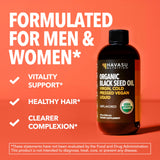 HAVASU NUTRITION aceite vertido en batido para fácil integración alimentaria