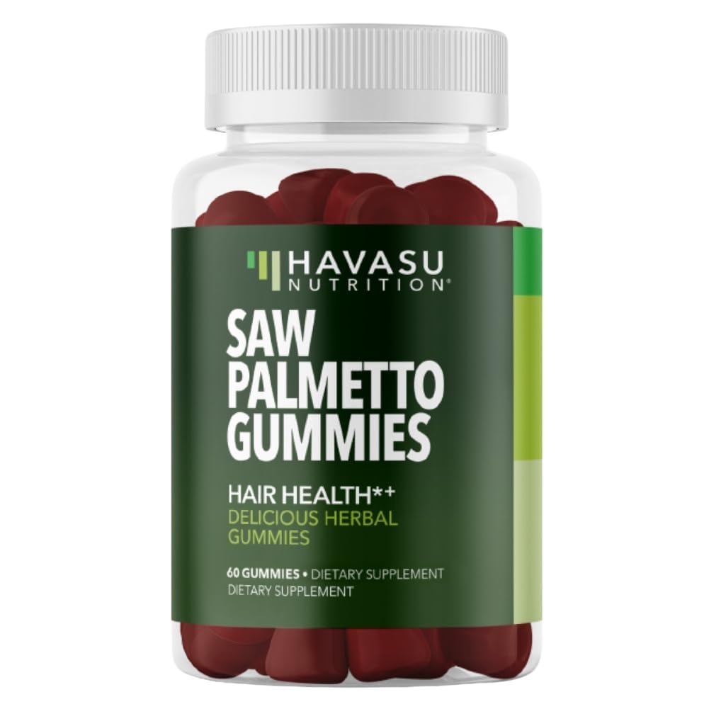 HAVASU NUTRITION envase frontal mostrando gominolas y beneficio capilar