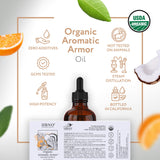 HBNO junto a ingredientes naturales que ilustran la composición orgánica