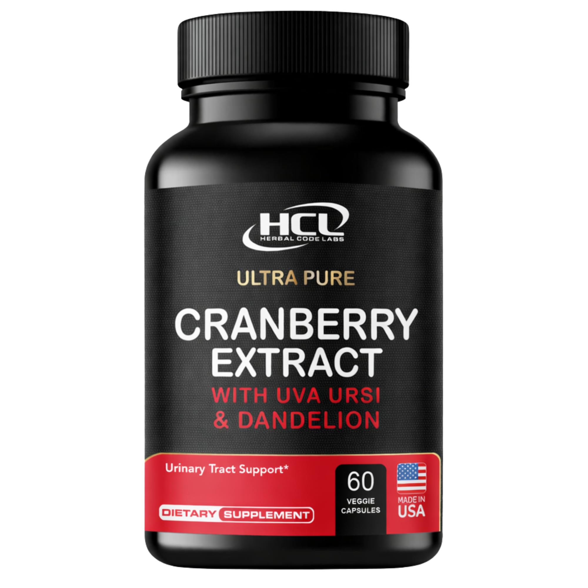 HCL HERBAL CODE LABS frente del empaque mostrando fórmula y beneficios