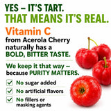 HCL HERBAL CODE LABS acerola y camu camu frescos que muestran origen natural