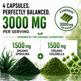 HCL HERBAL CODE LABS frasco abierto con cápsulas, destaca empaquetado seguro