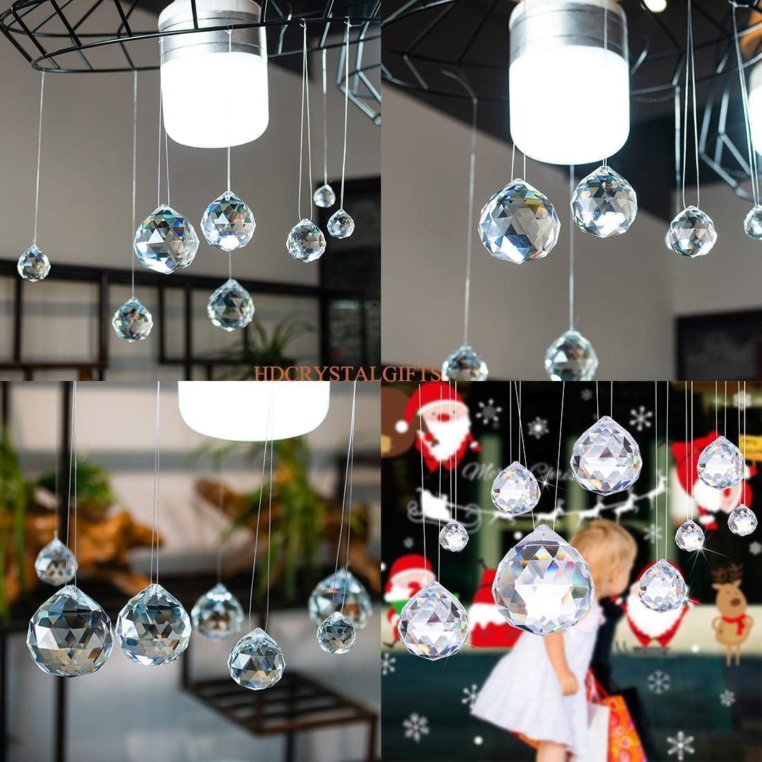HDCRYSTALGIFTS centro de mesa con prismas que añade elegancia luminosa al ambiente