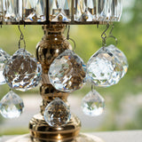 HDCRYSTALGIFTS móvil decorativo de varias esferas generando luces multicolor