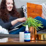 Heal The Masses frasco en maleta ideal para viajes y espacios compartidos