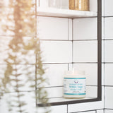 Heal The Masses etiqueta con ingredientes y fragancia de salvia blanca