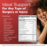 HealFast ingrediente bromelina y vitaminas destacadas para apoyo nutricional