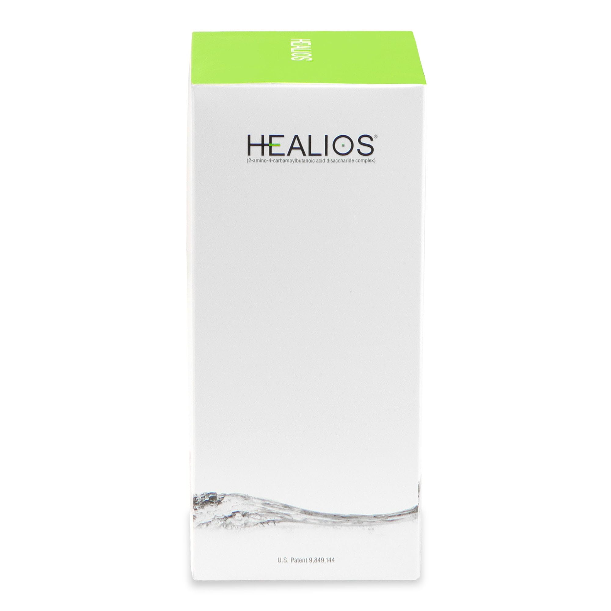 Cuchara midiendo porción de Healios junto a un vaso, beneficio de dosificación sencilla