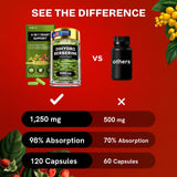 HealMeal frasco abierto mostrando cápsulas para verificar cantidad y aspecto