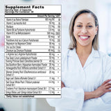 Health & Her ingredientes en primera plana con plantas usadas y origen natural