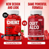Health Chews persona tomando gomita en contexto cotidiano para control de antojos