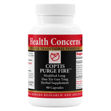 Health Concerns frasco frontal Coptis Purge Fire para apoyo herbal