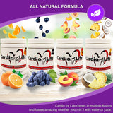 Health Guardian lata 16 oz junto a regla mostrando escala y tamaño