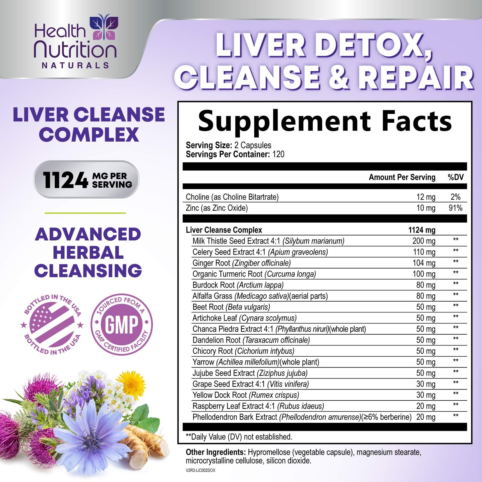 Health Nutrition Naturals detalle de cápsulas para apreciar textura y tamaño