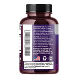 Health Nutrition Naturals cápsula junto a moneda para referencia tamaño