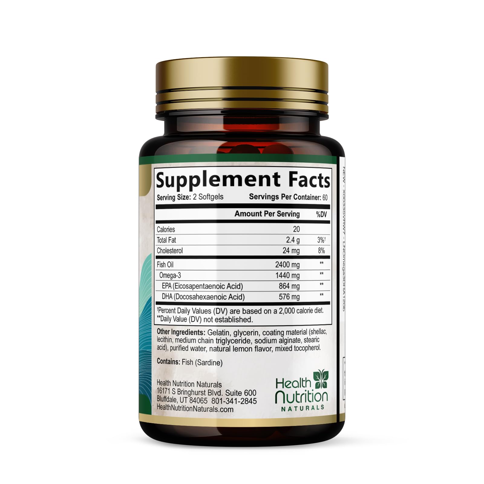 Health Nutrition Naturals estilo de vida activo mostrando soporte diario