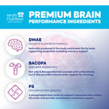 Health Nutrition Naturals etiqueta nutricional en detalle indicando vitaminas y minerales esenciales