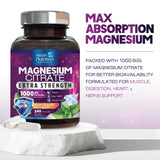 Health Nutrition Naturals etiqueta nutricional legible con información de mg