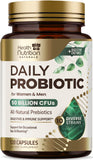 Health Nutrition Naturals frasco frontal mostrando 120 cápsulas y beneficio digestivo