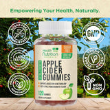 Health Nutrition Naturals gomita en mano para mostrar tamaño y porción práctica