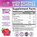 Health Nutrition Naturals detalle de textura de gomitas para ver su consistencia y calidad