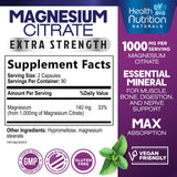 Health Nutrition Naturals close-up de cápsulas, muestra calidad y fácil ingestión